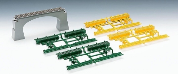 TOMYTEC 972380 - N - Bogenbrücke, gerade, 140 mm